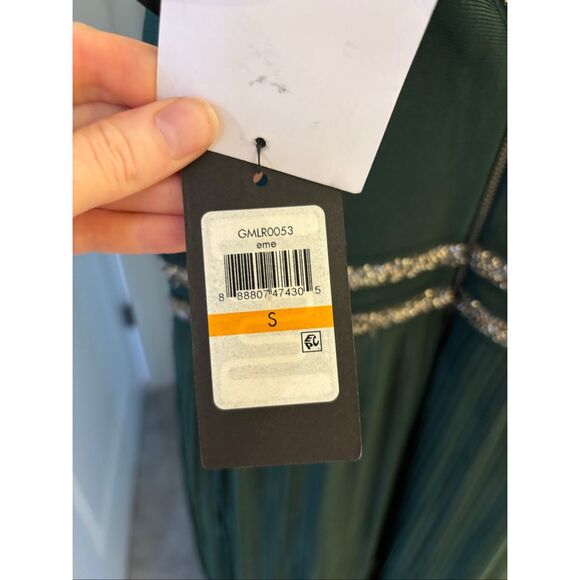 NWT Marciano Rayn High-Low Dress, Green, Small $225 - Picture 7 of 10